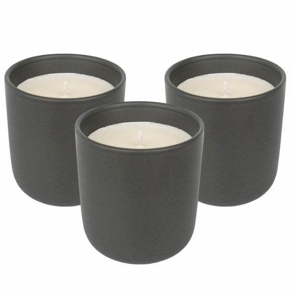 3 Custom Ceramic Candles
